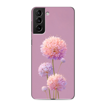 Силиконовый чехол на Samsung Galaxy S21 Plus с принтом Цветы Силиконовый чехол на Samsung Galaxy S21 Plus с принтом Цветы