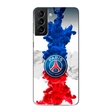 Силиконовый чехол на Samsung Galaxy S21 Plus с принтом PSG ПСЖ Силиконовый чехол на Samsung Galaxy S21 Plus с принтом PSG ПСЖ