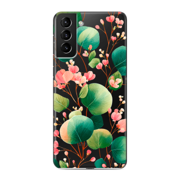 Силиконовый чехол на Samsung Galaxy S21 Plus с принтом женский Силиконовый чехол на Samsung Galaxy S21 Plus с принтом женский