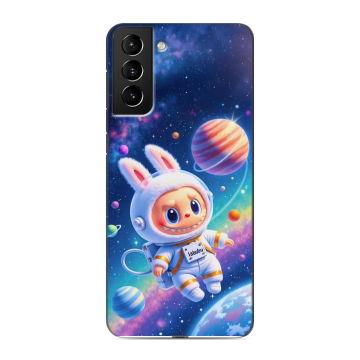 Силиконовый чехол на Samsung Galaxy S21 Plus с принтом Labubu Лабубу Силиконовый чехол на Samsung Galaxy S21 Plus с принтом Labubu Лабубу