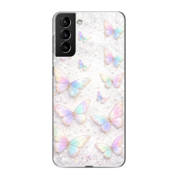 Силиконовый чехол на Samsung Galaxy S21 Plus с принтом женский Силиконовый чехол на Samsung Galaxy S21 Plus с принтом женский