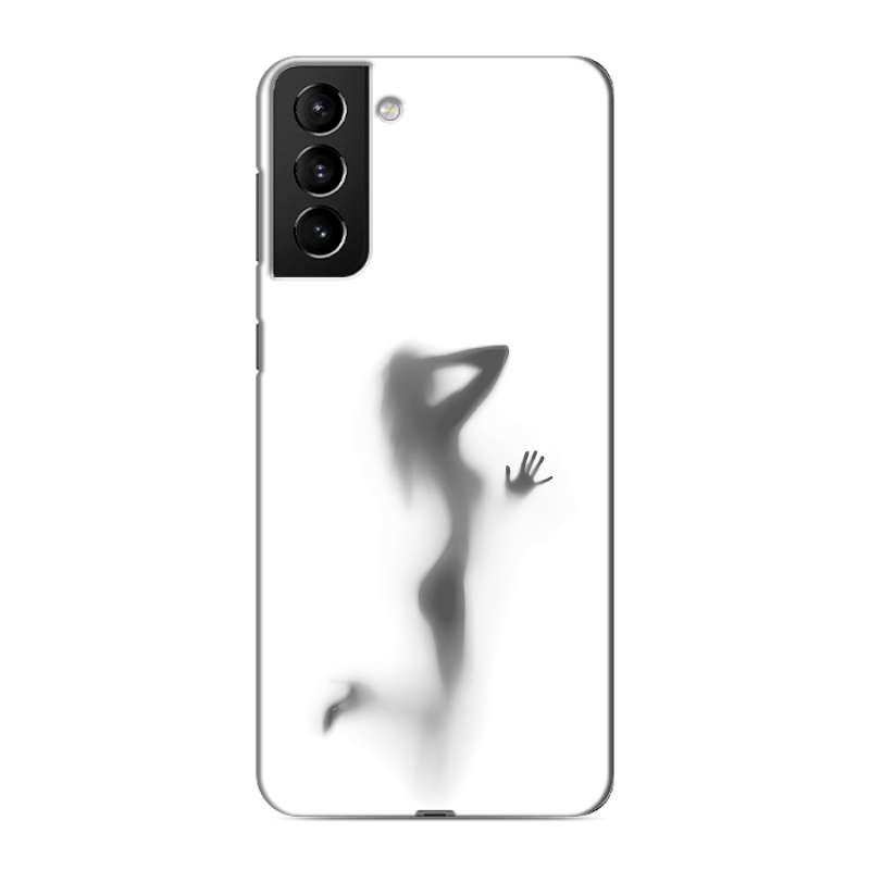 Силиконовый противоударный чехол на Samsung Galaxy S21 Plus с принтом Силуэт Силиконовый противоударный чехол на Samsung Galaxy S21 Plus с принтом Силуэт