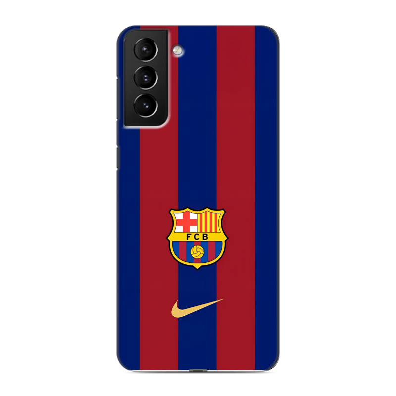 Силиконовый чехол на Samsung Galaxy S21 Plus с принтом Барселона Barcelona Силиконовый чехол на Samsung Galaxy S21 Plus с принтом Барселона Barcelona