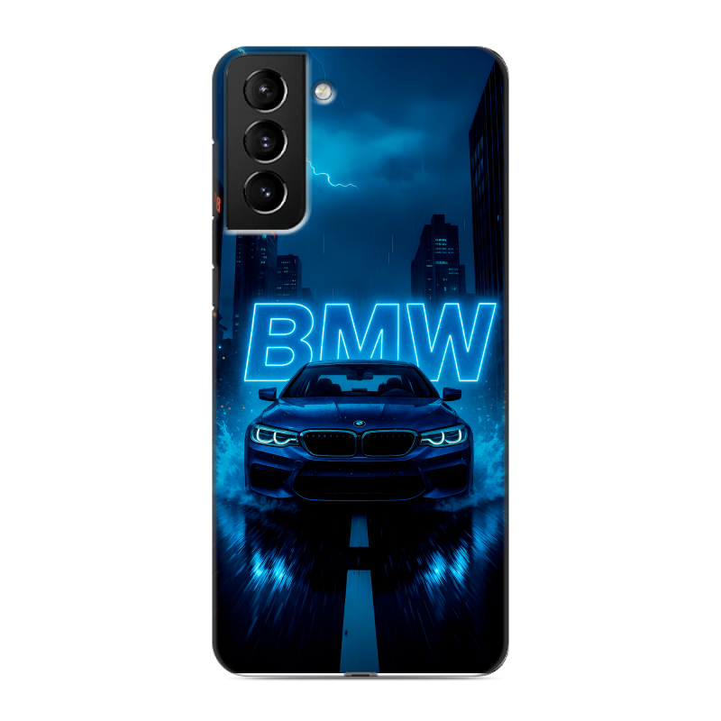 Силиконовый чехол на Samsung Galaxy S21 Plus с принтом BMW БМВ Силиконовый чехол на Samsung Galaxy S21 Plus с принтом BMW БМВ