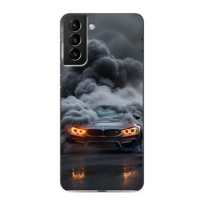 Силиконовый чехол на Samsung Galaxy S21 Plus с принтом BMW БМВ Силиконовый чехол на Samsung Galaxy S21 Plus с принтом BMW БМВ