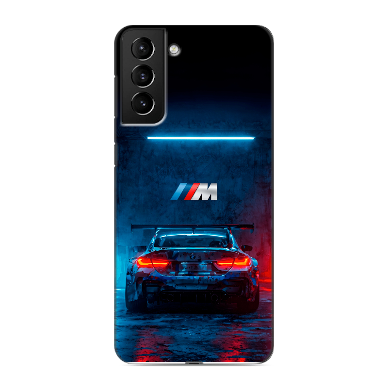 Силиконовый чехол на Samsung Galaxy S21 Plus с принтом BMW БМВ Силиконовый чехол на Samsung Galaxy S21 Plus с принтом BMW БМВ