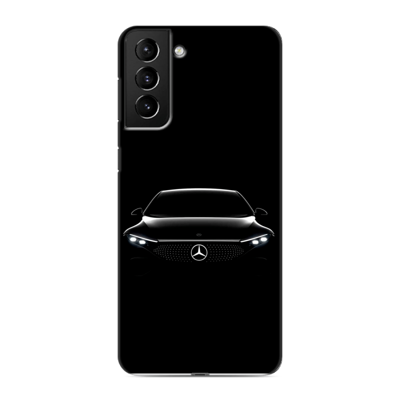 Силиконовый чехол на Samsung Galaxy S21 Plus с принтом Mercedes Мерседес Силиконовый чехол на Samsung Galaxy S21 Plus с принтом Mercedes Мерседес