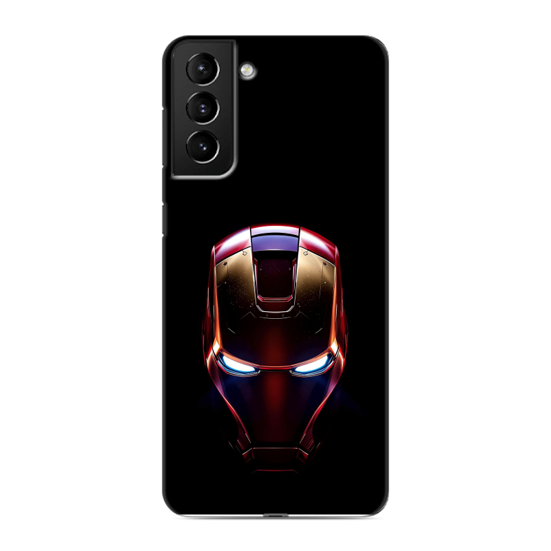 Силиконовый чехол на Samsung Galaxy S21 Plus с принтом IronMan Железный человек Силиконовый чехол на Samsung Galaxy S21 Plus с принтом IronMan Железный человек