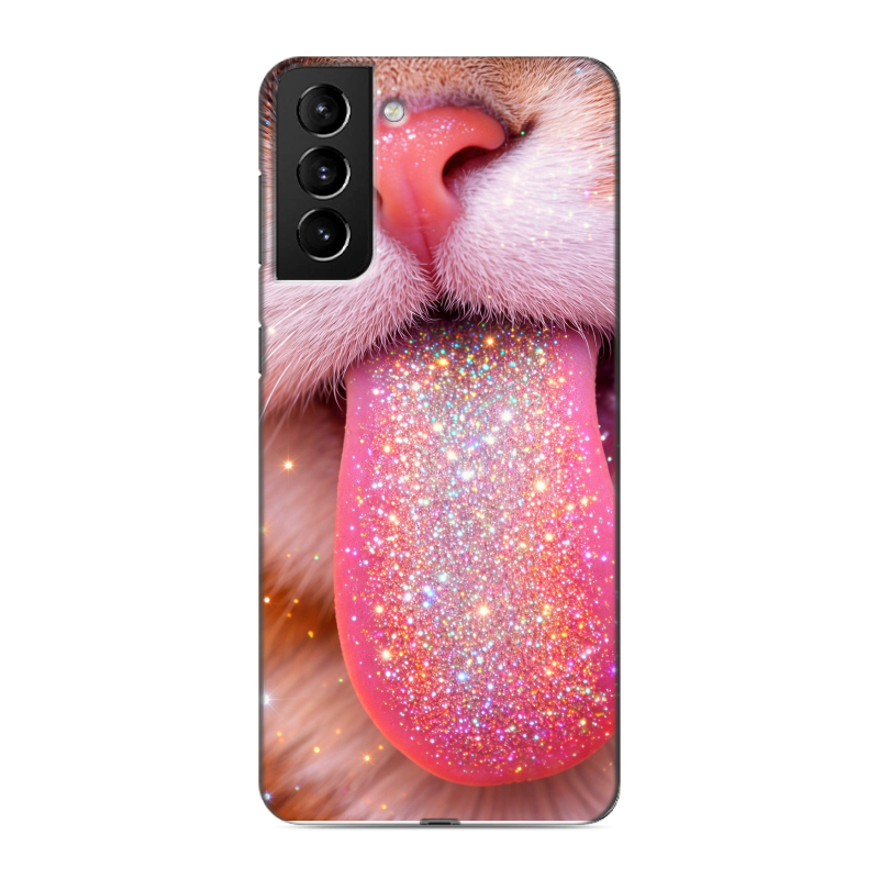 Силиконовый чехол на Samsung Galaxy S21 Plus с принтом для девочек Силиконовый чехол на Samsung Galaxy S21 Plus с принтом для девочек