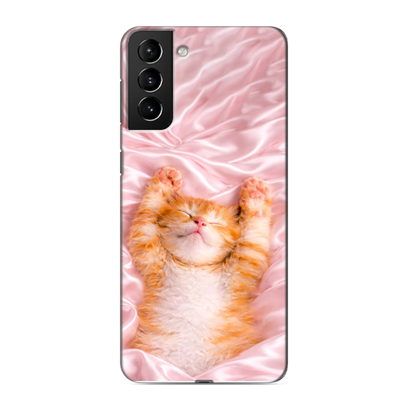 Силиконовый чехол на Samsung Galaxy S21 Plus с принтом женский Силиконовый чехол на Samsung Galaxy S21 Plus с принтом женский
