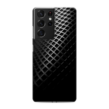 Силиконовый чехол на Samsung Galaxy S21 Ultra с принтом Текстура металла Силиконовый чехол на Samsung Galaxy S21 Ultra с принтом Текстура металла