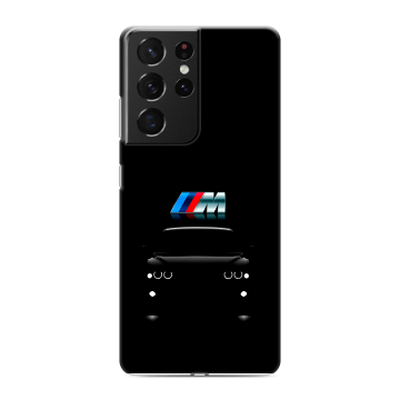 Силиконовый чехол на Samsung Galaxy S21 Ultra с принтом БМВ BMW