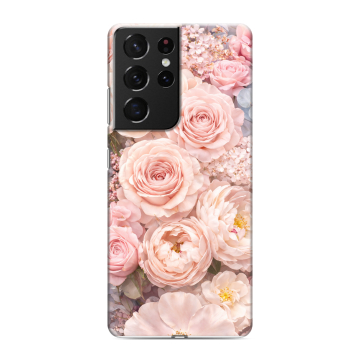 Силиконовый чехол на Samsung Galaxy S21 Ultra с принтом женский Силиконовый чехол на Samsung Galaxy S21 Ultra с принтом женский