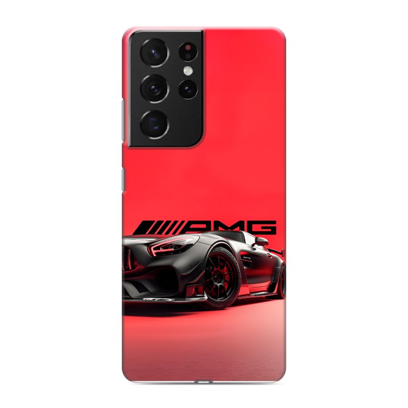 Силиконовый противоударный чехол на Samsung Galaxy S21 Ultra с принтом Мерседес Mercedes AMG Силиконовый противоударный чехол на Samsung Galaxy S21 Ultra с принтом Мерседес Mercedes AMG