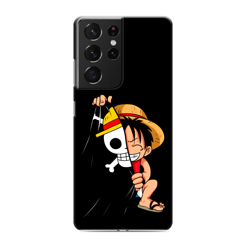 Силиконовый противоударный чехол на Samsung Galaxy S21 Ultra с принтом One Piece Ван Пис Силиконовый противоударный чехол на Samsung Galaxy S21 Ultra с принтом One Piece Ван Пис