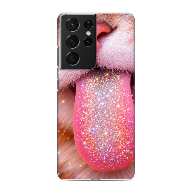 Силиконовый чехол на Samsung Galaxy S21 Ultra с принтом для девочек Силиконовый чехол на Samsung Galaxy S21 Ultra с принтом для девочек