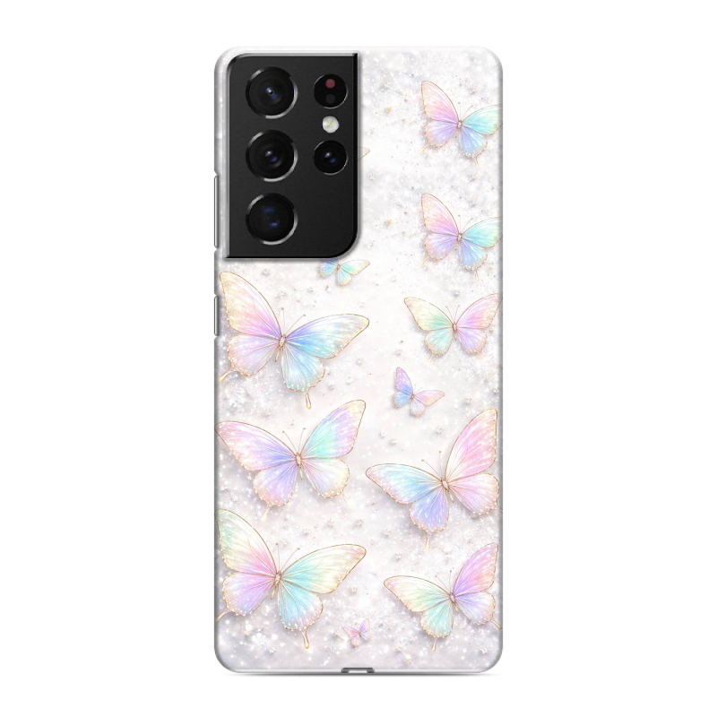 Силиконовый чехол на Samsung Galaxy S21 Ultra с принтом женский Силиконовый чехол на Samsung Galaxy S21 Ultra с принтом женский