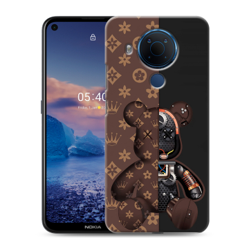 Силиконовый чехол на Nokia 5.4 с принтом Луи робот Силиконовый чехол на Nokia 5.4 с принтом Луи робот