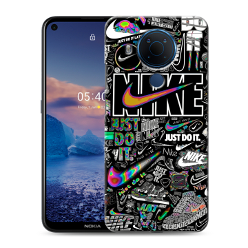 Силиконовый чехол на Nokia 5.4 с принтом Найк