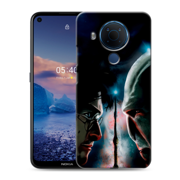 Силиконовый чехол на Nokia 5.4 с принтом Гарри Поттер Harry Potter