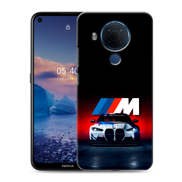 Силиконовый чехол на Nokia 5.4 с принтом БМВ BMW