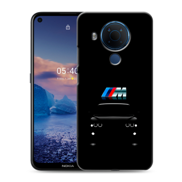 Силиконовый чехол на Nokia 5.4 с принтом БМВ BMW