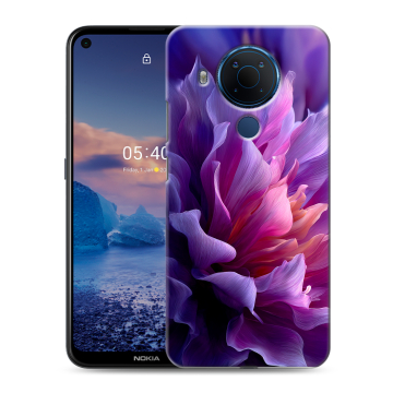 Силиконовый чехол на Nokia 5.4 с принтом женский цветы Силиконовый чехол на Nokia 5.4 с принтом женский цветы