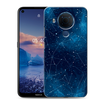Силиконовый чехол на Nokia 5.4 с принтом Космос звезды