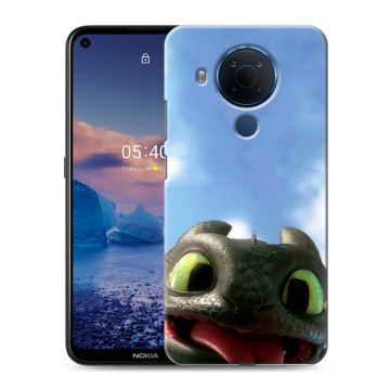 Силиконовый чехол на Nokia 5.4 с принтом Как приручить дракона Силиконовый чехол на Nokia 5.4 с принтом Как приручить дракона