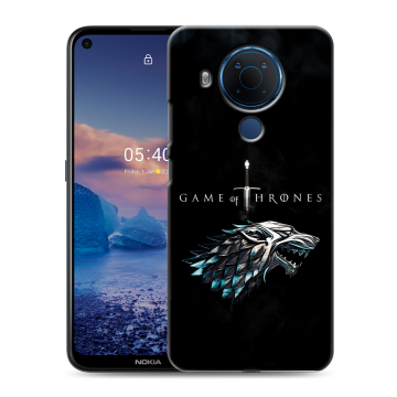 Силиконовый чехол на Nokia 5.4 с принтом Игра Престолов Game Thrones Силиконовый чехол на Nokia 5.4 с принтом Игра Престолов Game Thrones