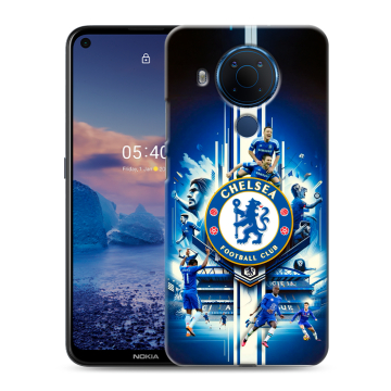 Силиконовый чехол на Nokia 5.4 с принтом Chelsea Челси