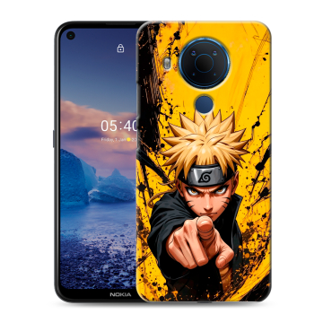 Силиконовый чехол на Nokia 5.4 с принтом Naruto Наруто Силиконовый чехол на Nokia 5.4 с принтом Naruto Наруто