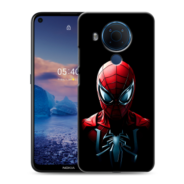 Силиконовый чехол на Nokia 5.4 с принтом Spiderman Человек паук Силиконовый чехол на Nokia 5.4 с принтом Spiderman Человек паук