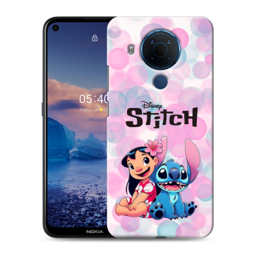 Силиконовый чехол на Nokia 5.4 с принтом Лило и Стич Силиконовый чехол на Nokia 5.4 с принтом Лило и Стич