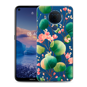 Силиконовый чехол на Nokia 5.4 с принтом женский