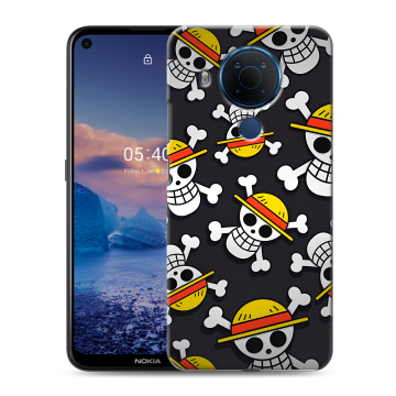 Силиконовый чехол на Nokia 5.4 с принтом One Piece Ван Пис