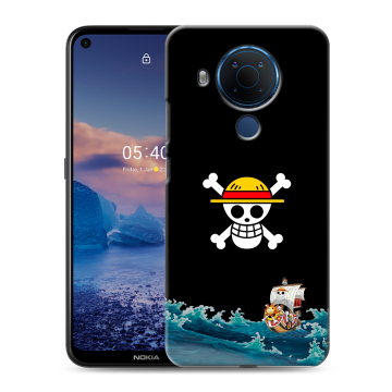 Силиконовый чехол на Nokia 5.4 с принтом One Piece Ван Пис Силиконовый чехол на Nokia 5.4 с принтом One Piece Ван Пис
