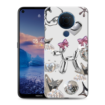 Силиконовый чехол на Nokia 5.4 с принтом Y2K Силиконовый чехол на Nokia 5.4 с принтом Y2K