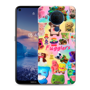 Силиконовый чехол на Nokia 5.4 с принтом Флагер Fuggler