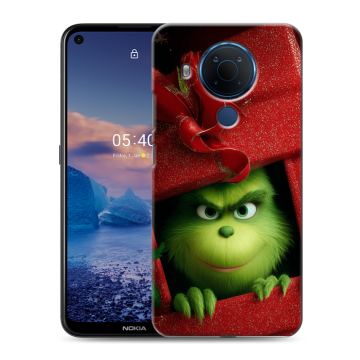 Силиконовый чехол на Nokia 5.4 с принтом Новый год