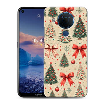 Силиконовый чехол на Nokia 5.4 с принтом Новый год