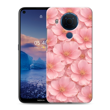 Силиконовый чехол на Nokia 5.4 с принтом женский