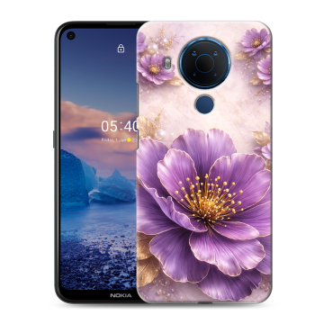 Силиконовый чехол на Nokia 5.4 с принтом женский Силиконовый чехол на Nokia 5.4 с принтом женский