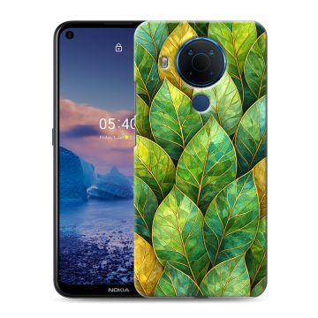 Силиконовый чехол на Nokia 5.4 с принтом женский Силиконовый чехол на Nokia 5.4 с принтом женский