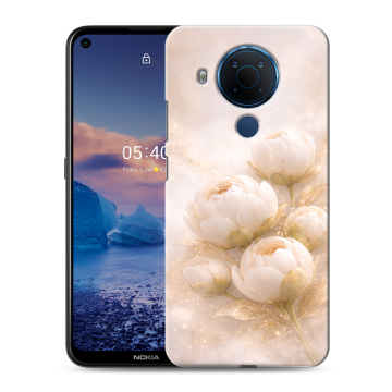Силиконовый чехол на Nokia 5.4 с принтом женский Силиконовый чехол на Nokia 5.4 с принтом женский