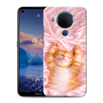 Силиконовый чехол на Nokia 5.4 с принтом женский Силиконовый чехол на Nokia 5.4 с принтом женский