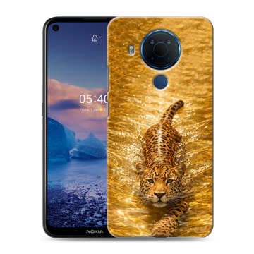 Силиконовый чехол на Nokia 5.4 с принтом женский Силиконовый чехол на Nokia 5.4 с принтом женский