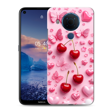 Силиконовый чехол на Nokia 5.4 с принтом для девочек Силиконовый чехол на Nokia 5.4 с принтом для девочек