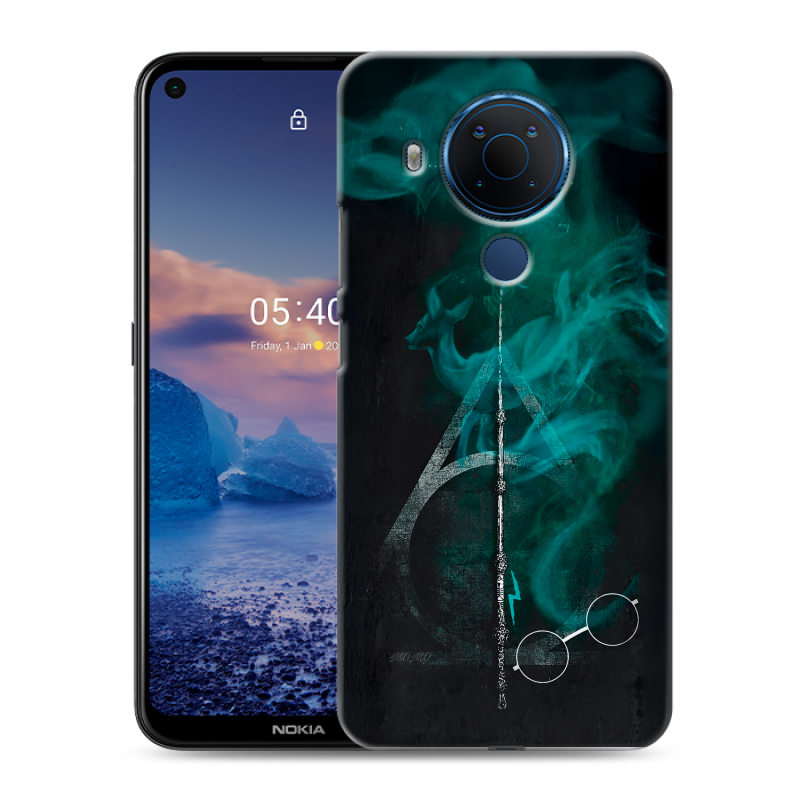 Силиконовый чехол на Nokia 5.4 с принтом Гарри Поттер Harry Potter Силиконовый чехол на Nokia 5.4 с принтом Гарри Поттер Harry Potter