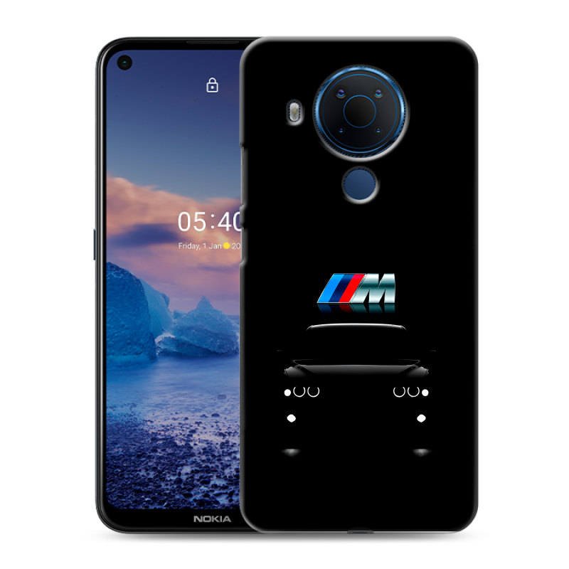 Силиконовый чехол на Nokia 5.4 с принтом БМВ BMW Силиконовый чехол на Nokia 5.4 с принтом БМВ BMW